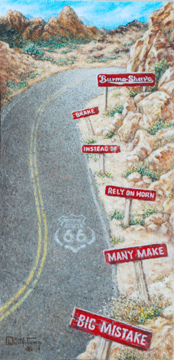 Burma Shave Route 66