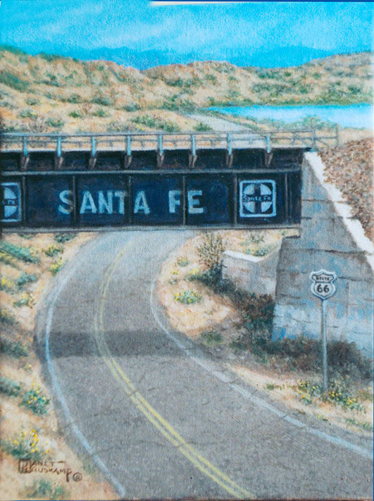 Santa Fe Railway, Route 66
